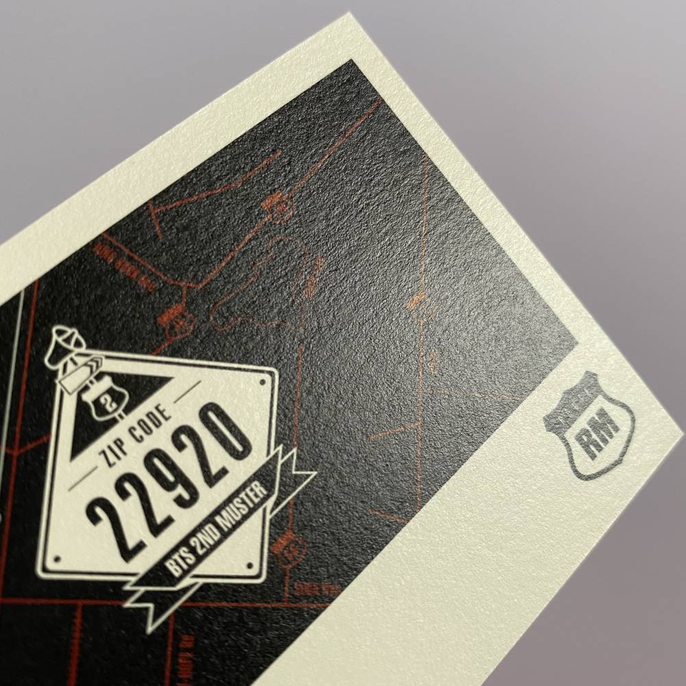 BTS ZIP CODE 22920 2ND MUSTER FAN CLUB MINI PHOTOCARD - RM (4/7)